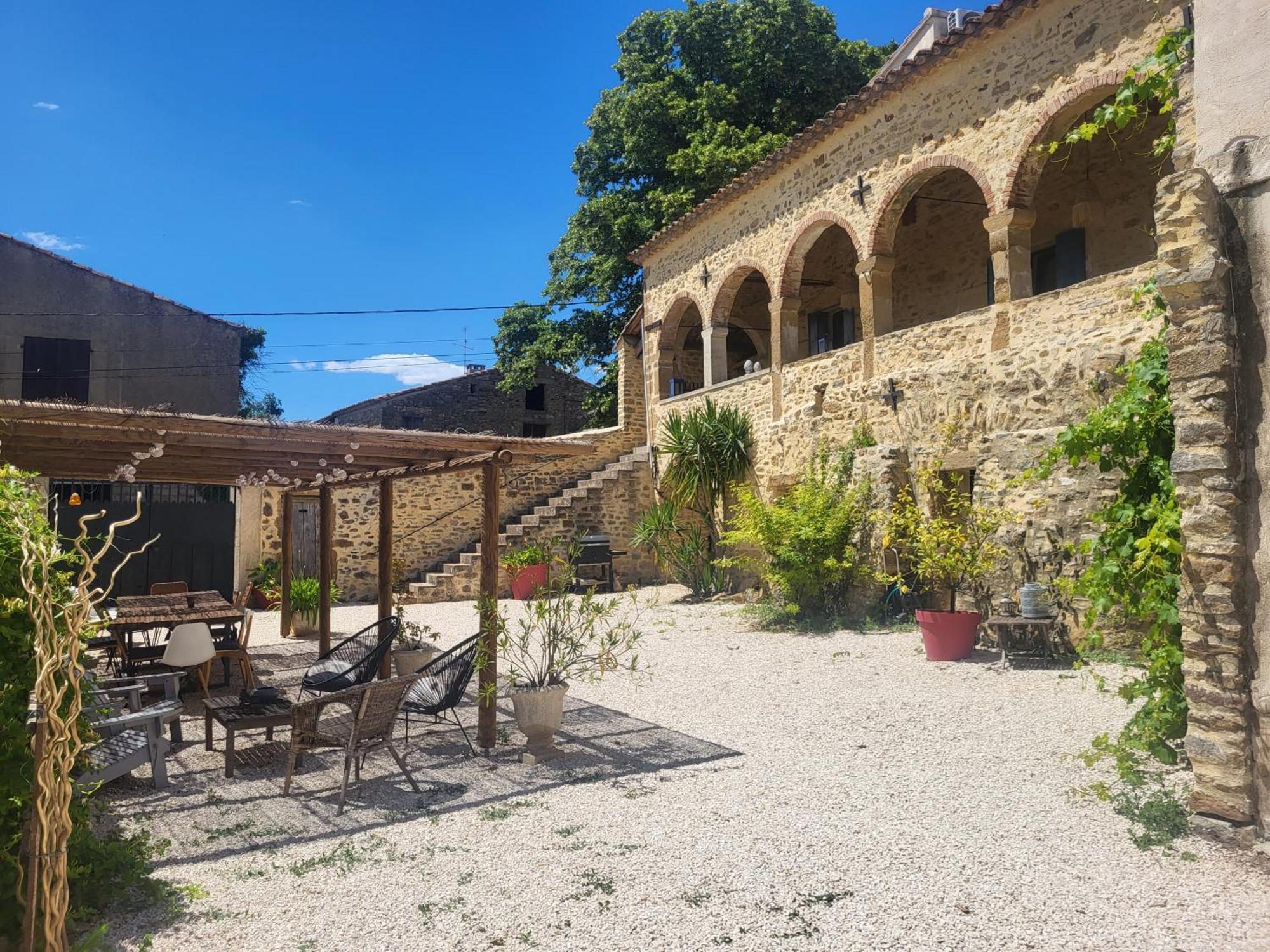 Pougnadoresse Bastide De La Madeleine Bed & Breakfast エクステリア 写真
